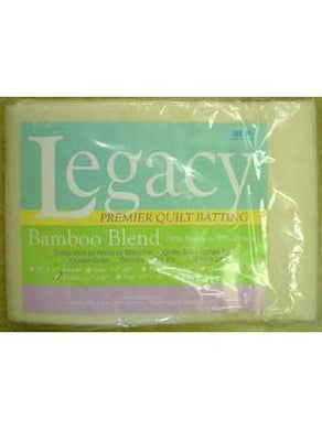 Bamboo Blend Batting, Throw Size, 60
