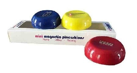 Grabbit Mini Magnetic Pin Cushions, 3pc.